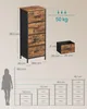 SONGMICS Kommode, Schrank, 4 Stoffschubladen, Produktbild-Vorschau 7