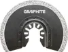 GRAPHITE Keramik-Trennscheibe, halbrund, 85 mm, präzises Produktbild-Vorschau 1