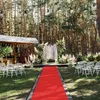 Červená H 1 x 30 m Vnitřní venkovní koberec Runner Červená Náhled obrázku produktu 2