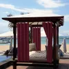 2 Panels Außenvorhänge für Patio, UV-Sonnenlicht Produktbild-Vorschau 1