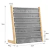 Bücherregal für kinder 75x30x76cm aus Baumwolle Leinen und Produktbild-Vorschau 10