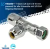 tecuro T-Stück 3/8 Zoll / Ø 10 mm Abzweigverteiler für Produktbild-Vorschau 5
