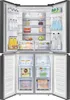 An open refrigerator with food and drinks inside. Produktbild-Vorschau