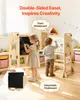 VEVOR Lernturm für Kinder von 1-5 Jahren, Holz, 6-in-1 Produktbild-Vorschau 4