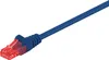 CAT 6 Patchkabel, U/UTP, blau Kupferkaschierter Produktbild-Vorschau 1