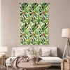 MuchoWow® Wandteppich Wandbehang Blumen - Hibiskus - Vogel Produktbild-Vorschau 5