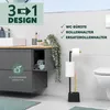 bremermann WC-Garnitur 3in1 inkl. Rollenhalter, WC-Bürste Produktbild-Vorschau 2