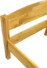 Einzelbett Eiche massiv geölt Holzbett Bett 90x200 #4521 Produktbild-Vorschau 7