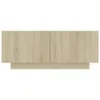 vidaXL TV Schrank Sonoma Eiche 100x35x40 cm Holzwerkstoff - Produktbild-Vorschau 6