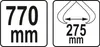 Holzzange 770 mm mit Kunststoffgriff Produktbild-Vorschau 6