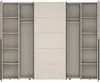 Armoire -Reproduction Sable- 2 portes battantes + 2 portes Voir les images du produit 6