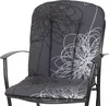 A close-up shot of a chair cushion with a floral pattern. Produktbild-Vorschau