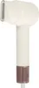 A white hairdryer with rose gold accents is shown against a white background. Podgląd zdjęcia produktu