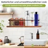 Mein-Regal Wandregal Kim 2-tlg.Set Hängeregale Dunkelbraun Produktbild-Vorschau 7