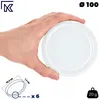 KADAX 10x Zakrętki Do Słoików fi 100 Wieczka Nakrętki Na Podgląd zdjęcia produktu 3