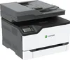 A Lexmark XC2326 color laser multifunction printer is shown from a three-quarter front angle against a white background. Produktbild-Vorschau