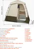 Tenda doccia SucceBuy con due zone, tenda WC da esterno con Anteprima dell’immagine prodotto 7
