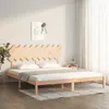 The Living Store Massivholzbett 180x200 cm Produktbild-Vorschau 2
