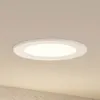 Prios LED-Einbaulampe Cadance, weiß, 17 cm, CCT, IP44 Produktbild-Vorschau 2