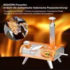 BIGHORN 12 Zoll Pelletofen Tragbar – Edelstahl mit Produktbild-Vorschau 3