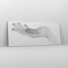 Bild auf Leinwand - Leinwandbild - Einteilig - Hand Grafik Produktbild-Vorschau 4