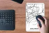MuchoWow® Mauspad Mousepad Solingen - Karte - Stadtplan Produktbild-Vorschau 4