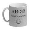 Ab 30 hängt´s abwärts Glitzer-Kaffeebecher Besonders Produktbild-Vorschau 2