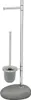 WENKO Stand WC Garnitur Toiletten Papier Bürsten Halter Klo Produktbild-Vorschau 1