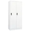 vidaXL Kleiderschrank Weiß 80x50x180 cm Stahl -  Produktbild-Vorschau 2