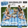 DETEX® pikniková deka kempingová deka XL 195x150 cm Náhled obrázku produktu 2