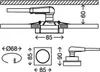 Einbauleuchte Briloner Attach LED Downlight Glas Produktbild-Vorschau 3