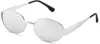 kunchu Sonnenbrille Damen Polarisiert Retro Oval UV400 Produktbild-Vorschau 1