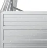 vidaXL Garten-Hochbeet 600x80x45 cm Verzinkter Stahl Silber Produktbild-Vorschau 6