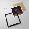 Gerahmtes Poster - Schwarzer Rahmen - Ballerina Rot Kleid - Produktbild-Vorschau 4