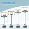 SPORTNOW Panier de basket sur pied, panier de basket-ball, Voir les images du produit 4