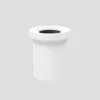 SANIT WC-Anschlussstutzen 160mm DN100 weiß 58.201.01..0000 Produktbild-Vorschau 1