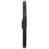A side view of a black wall clock against a white background. Anteprima dell’immagine prodotto