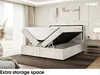 MEBLINI Boxspringbett mit Bettkasten - Gepolstert Produktbild-Vorschau 5