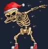 Dabbing Skelett Weihnachtsmütze - Weihnachten Produktbild-Vorschau 3