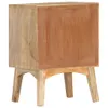 vidaXL Szafka nocna 40 x 35 x 55 cm z litego drewna mango - Podgląd zdjęcia produktu 5