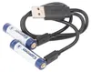 4 Stück Keeppower AAA 1,5V 1000mWh Lithium Ionen Akku, Produktbild-Vorschau 8