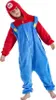 Onesie Kigurumi pigiama Super Mario costume travestimento Anteprima dell’immagine prodotto 7