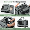 Opvouwbare hondenbench, transporttas, transportbox voor Productafbeelding-voorbeeld 6