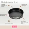 Zenker 6504, Rozkladacia forma na tortu, Kolo, 230 °C, Náhľad obrázku produktu 5