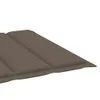 vidaXL Cuscino lettino Taupe 200x70x3 cm Tessuto Oxford Anteprima dell’immagine prodotto 13