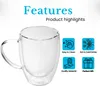 Intirilife Set de 2 verres thermiques à double paroi en 250 Voir les images du produit 3