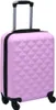 vidaXL Hard Shell Trolley Pink ABS Náhľad obrázku produktu 7