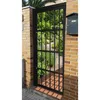 Türgitter ausziehbar 70–120 × 170–225 cm Schwarz – Produktbild-Vorschau 5