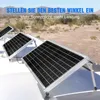 8 pièces de support PV 114cm panneau solaire 0°-90° Montage Voir les images du produit 6