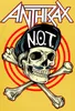 Anthrax T-Shirt Herren Not Man gelb Band-Merch, Bands 100% Produktbild-Vorschau 2